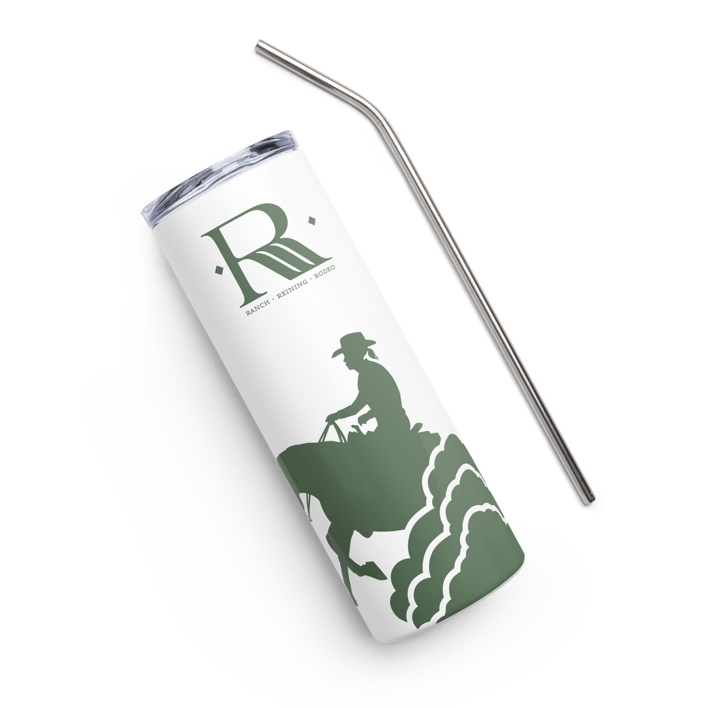 Reining Rider Stainless Steel Tumbler