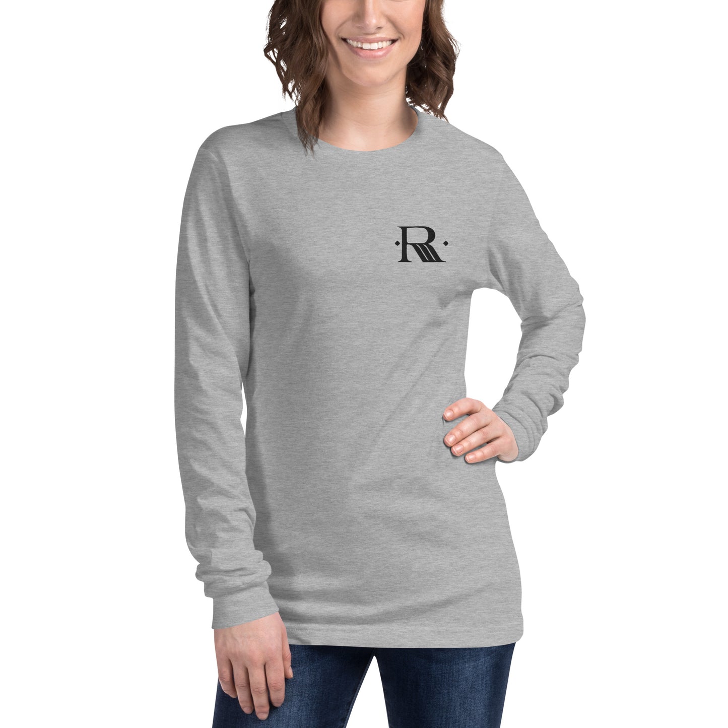 Ranch Reining Rodeo Logo Unisex Long Sleeve Tee