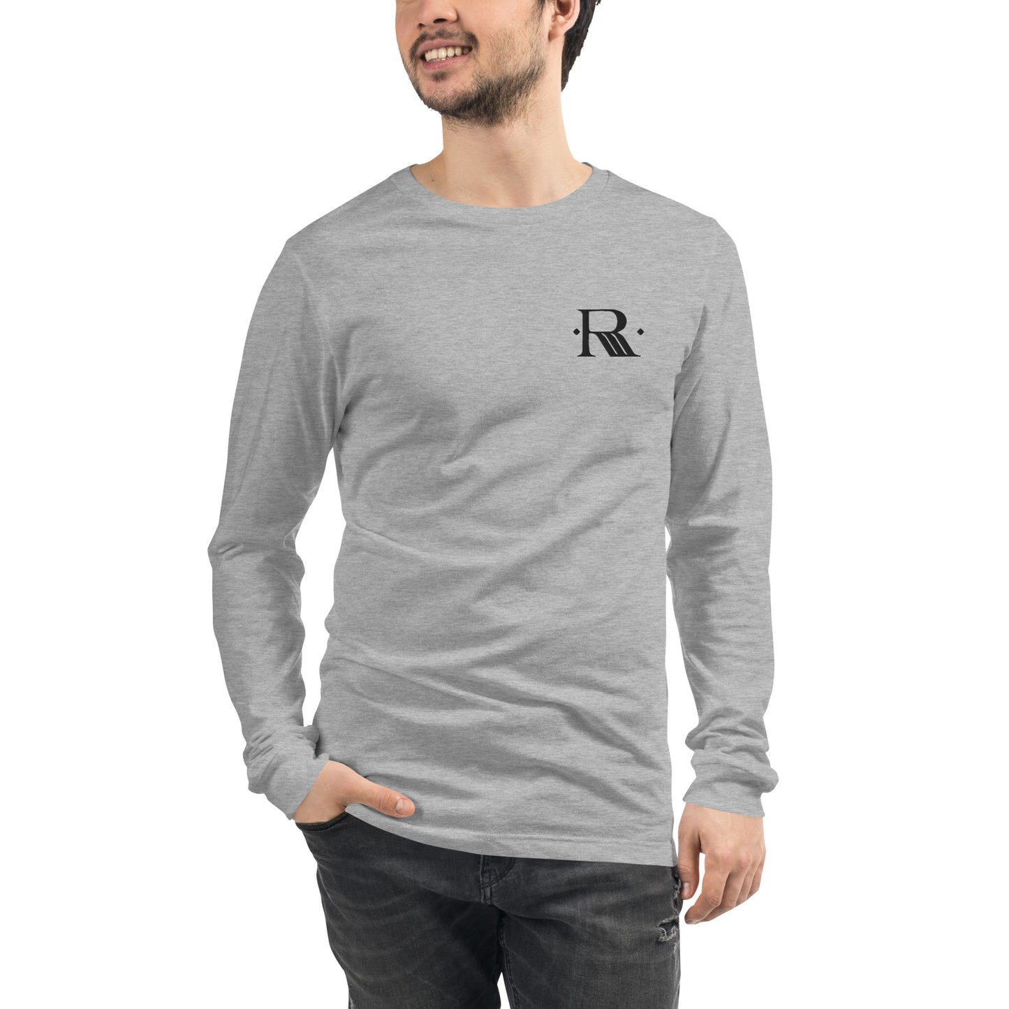 Ranch Reining Rodeo Logo Unisex Long Sleeve Tee