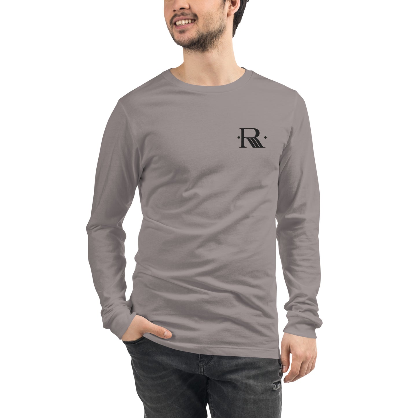 Ranch Reining Rodeo Logo Unisex Long Sleeve Tee