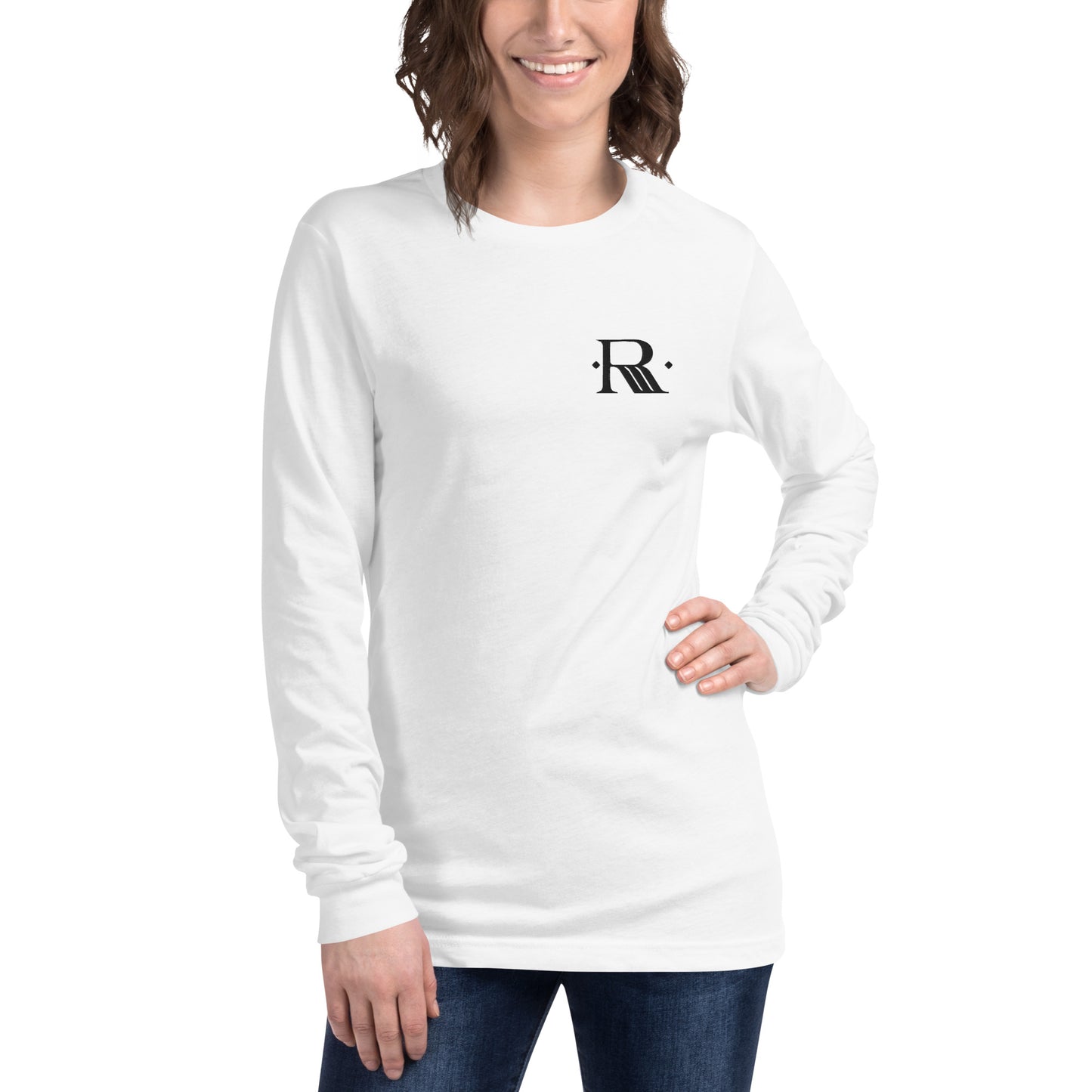 Ranch Reining Rodeo Logo Unisex Long Sleeve Tee
