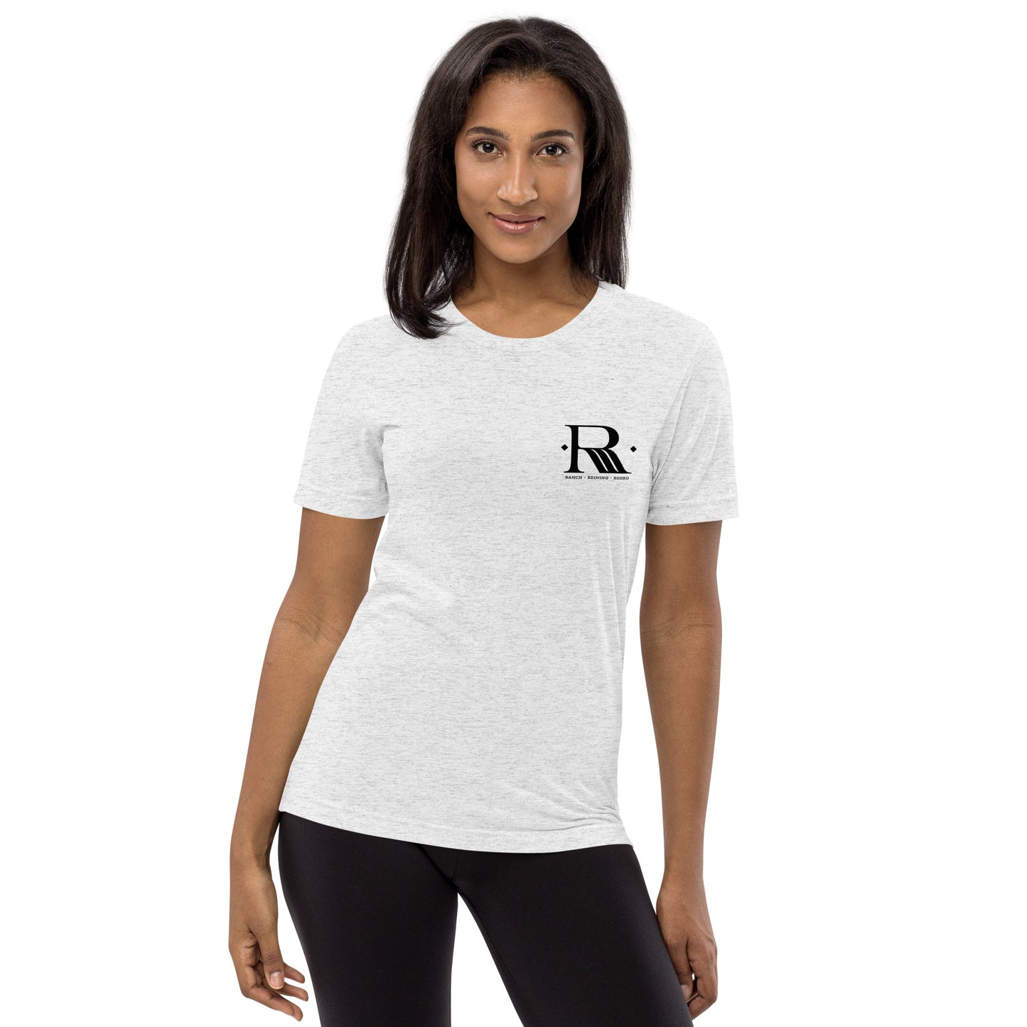Ranch Reining Rodeo Logo Short Sleeve T-shirt