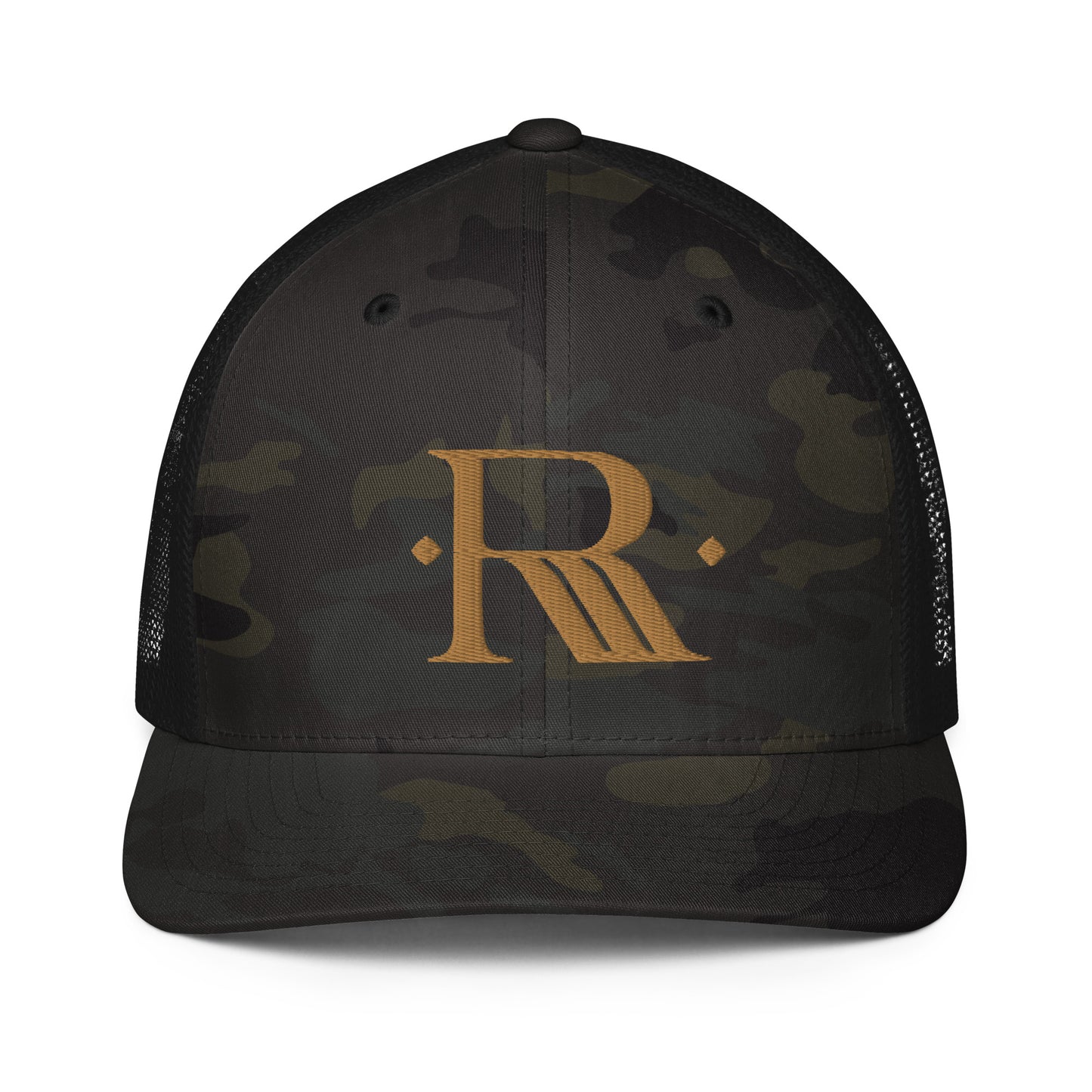 Ranch Reining Rodeo Logo Closed-back Trucker Cap