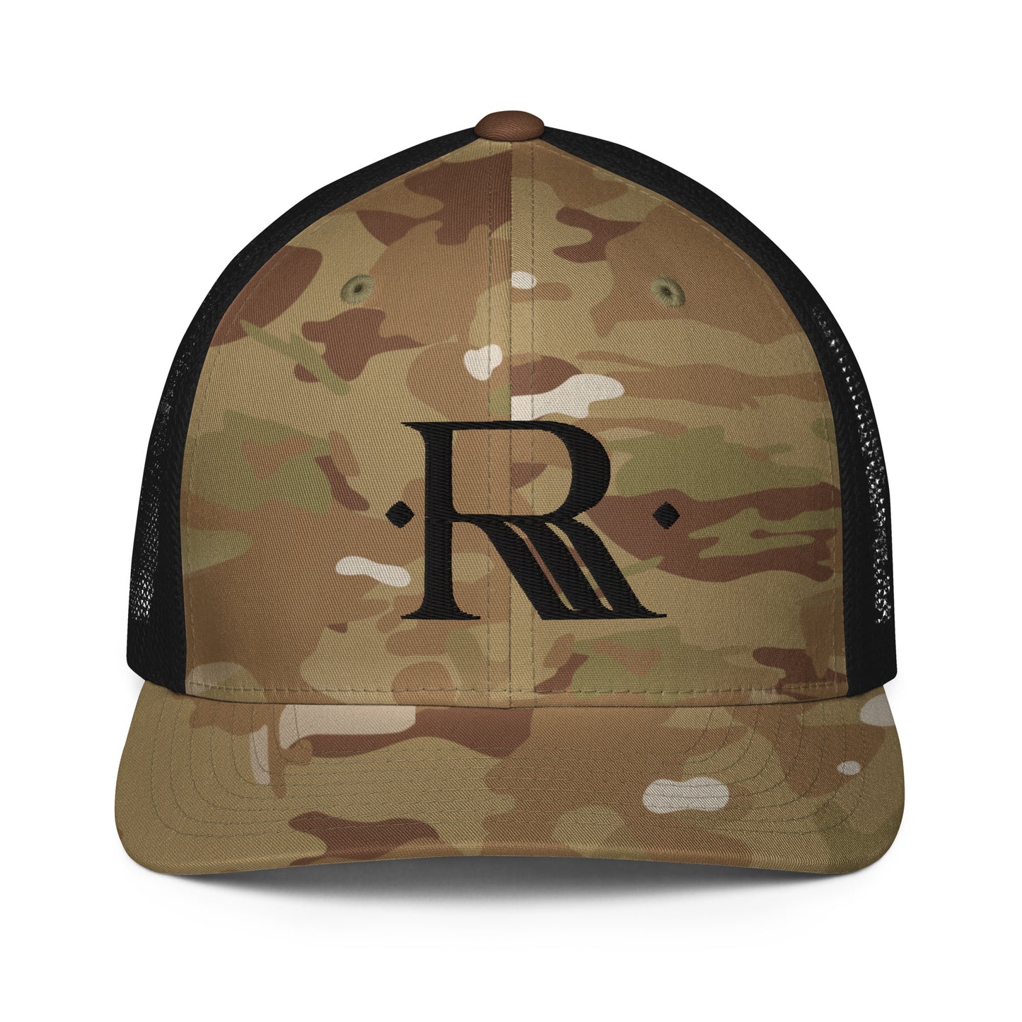 Ranch Reining Rodeo Logo Closed-back Trucker Cap