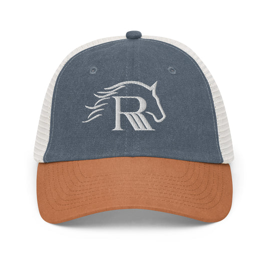 RRR Horse Logo Pigment-Dyed Cap