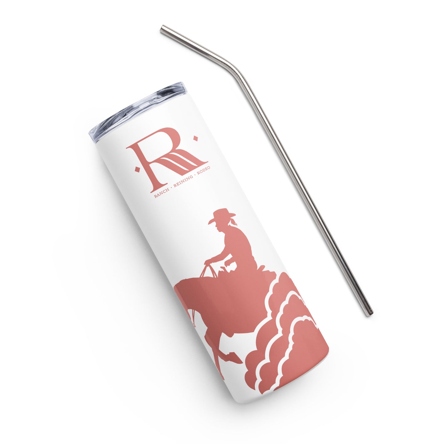 Reining Rider Stainless Steel Tumbler