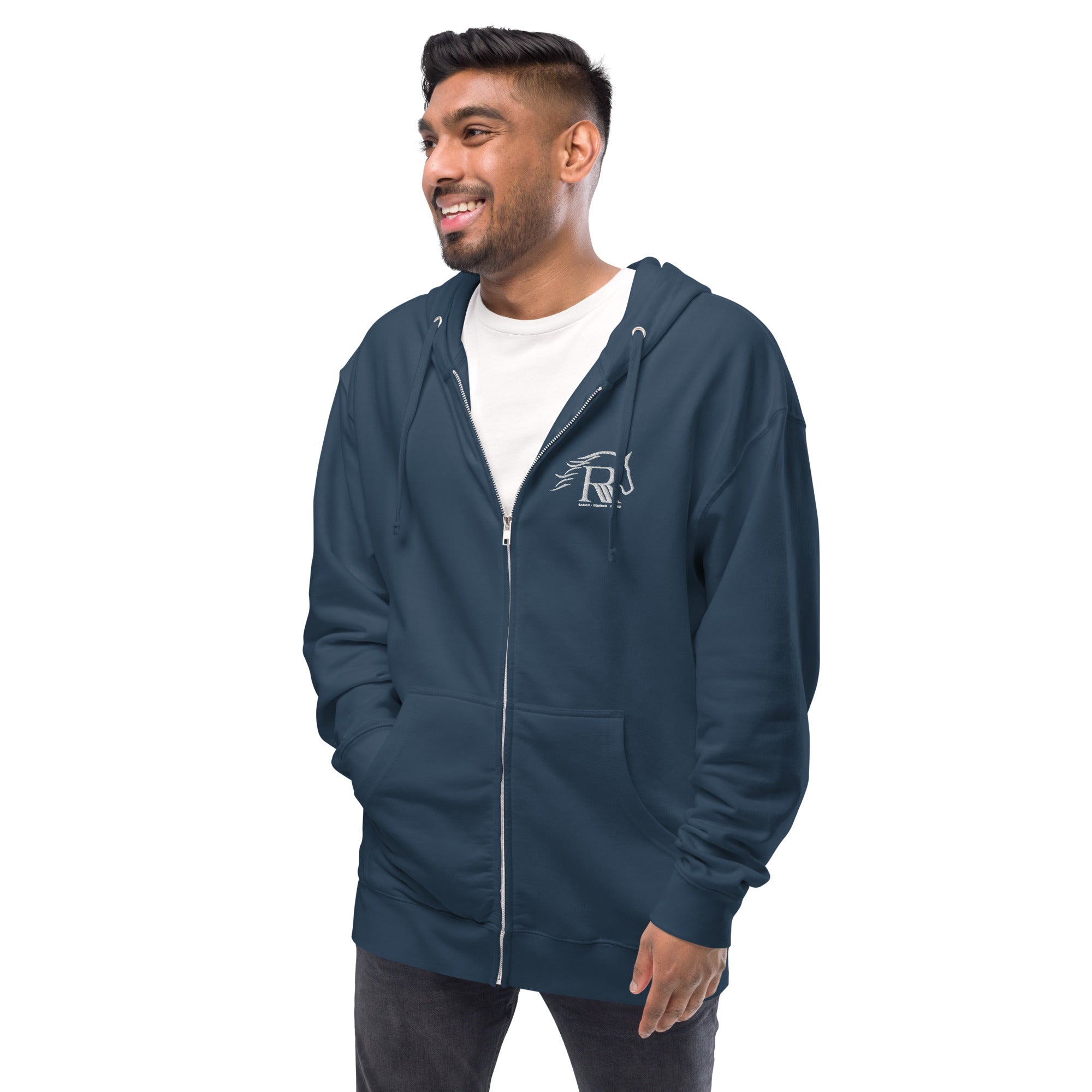 Horse zip best sale up hoodie