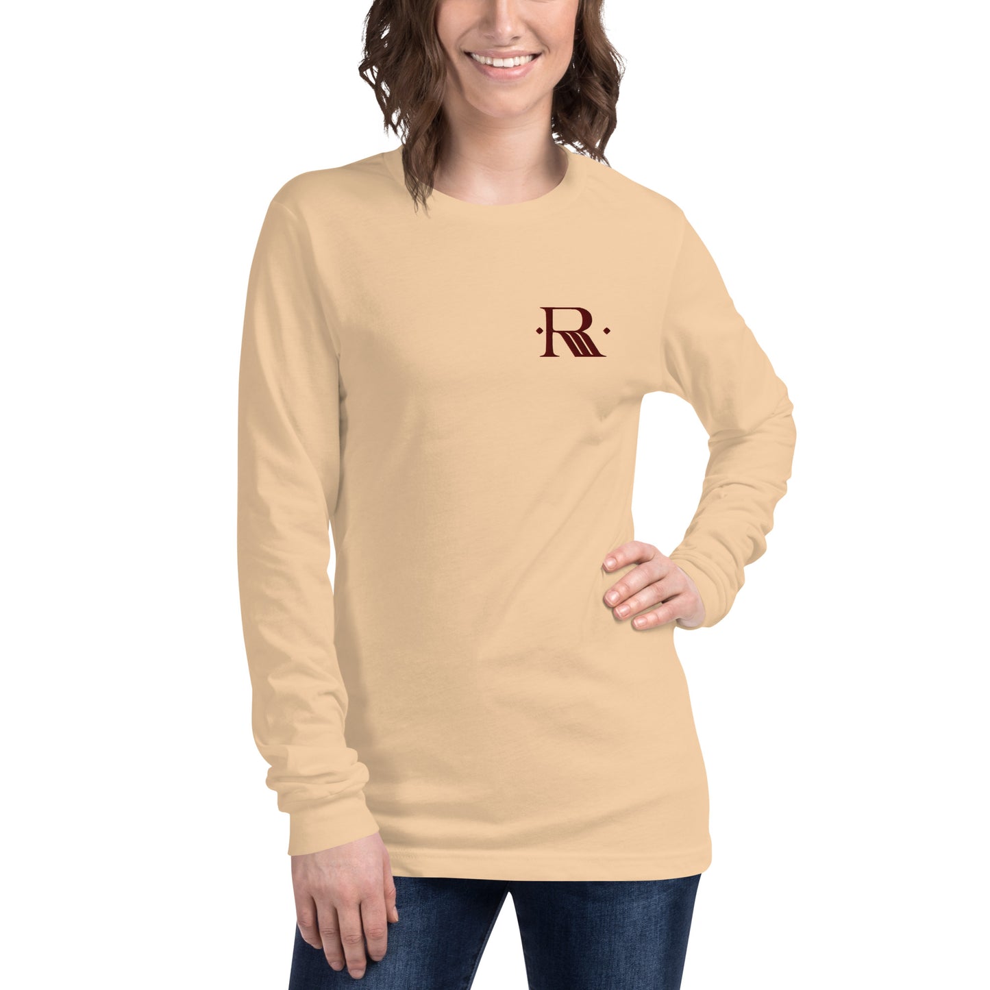 Ranch Reining Rodeo Logo Unisex Long Sleeve Tee